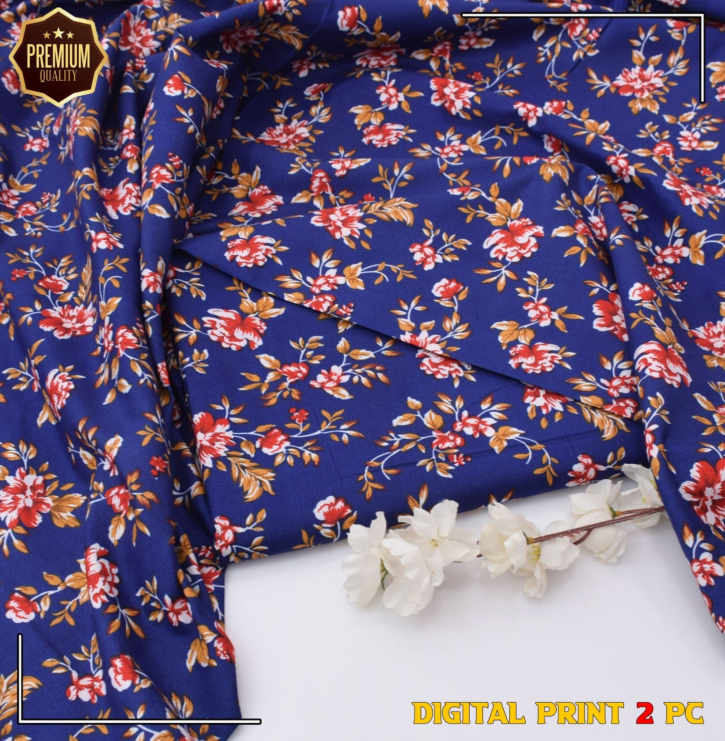 2PC MICRO POLO COTTON UNSTITCHED SUIT