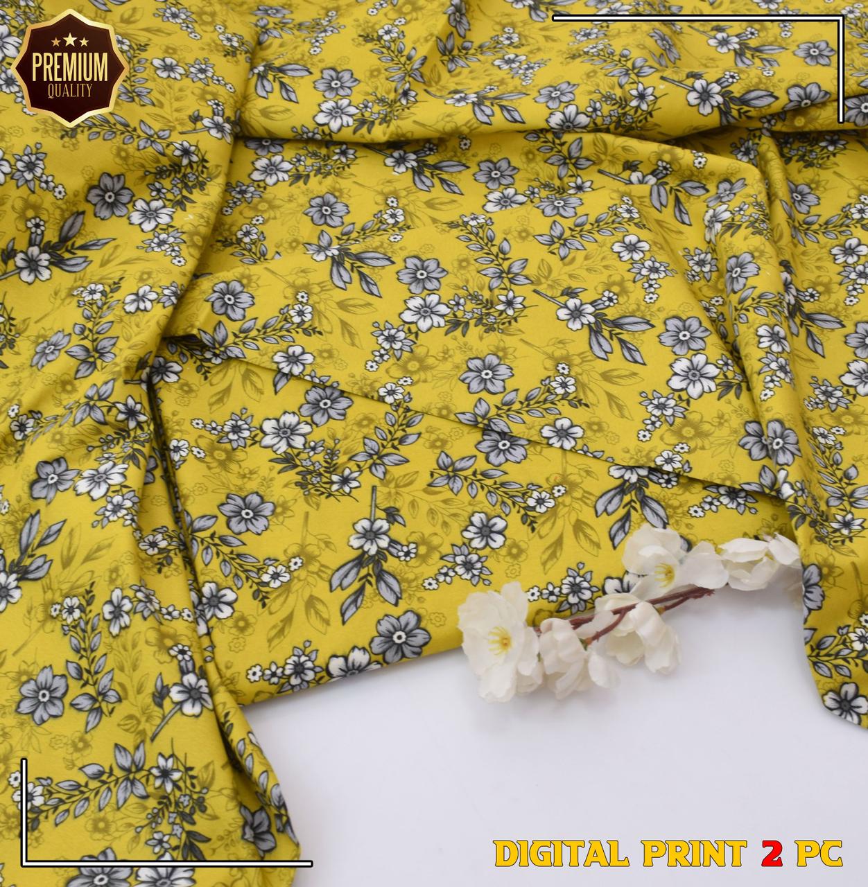 2PC MICRO POLO COTTON UNSTITCHED SUIT