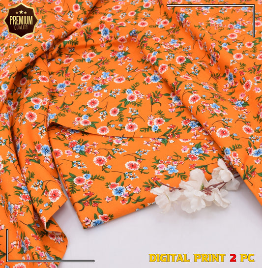2PC MICRO POLO COTTON UNSTITCHED SUIT