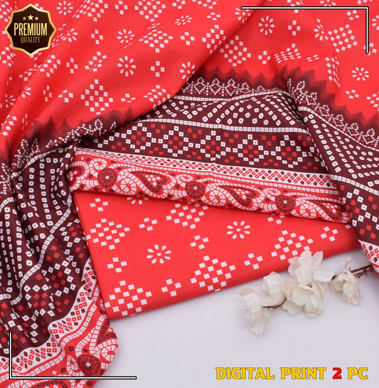 2PC MICRO POLO COTTON UNSTITCHED SUIT