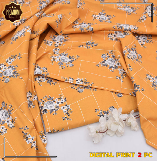 2PC MICRO POLO COTTON UNSTITCHED SUIT