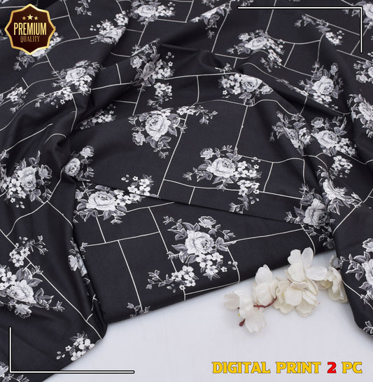2PC MICRO POLO COTTON UNSTITCHED SUIT