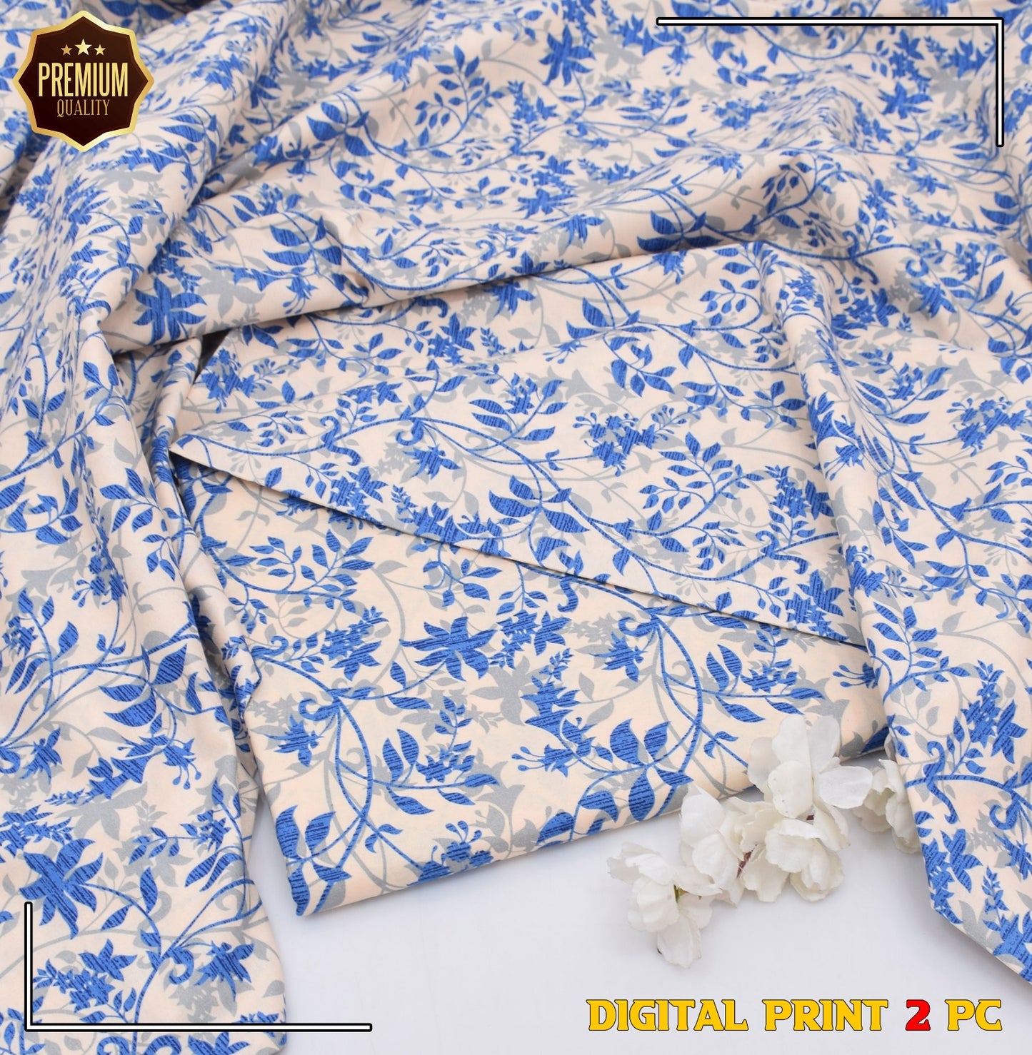 2PC MICRO POLO COTTON UNSTITCHED SUIT