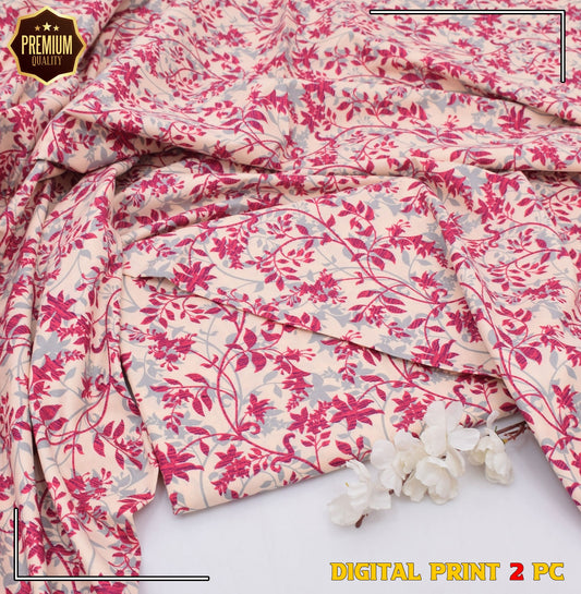 2PC MICRO POLO COTTON UNSTITCHED SUIT