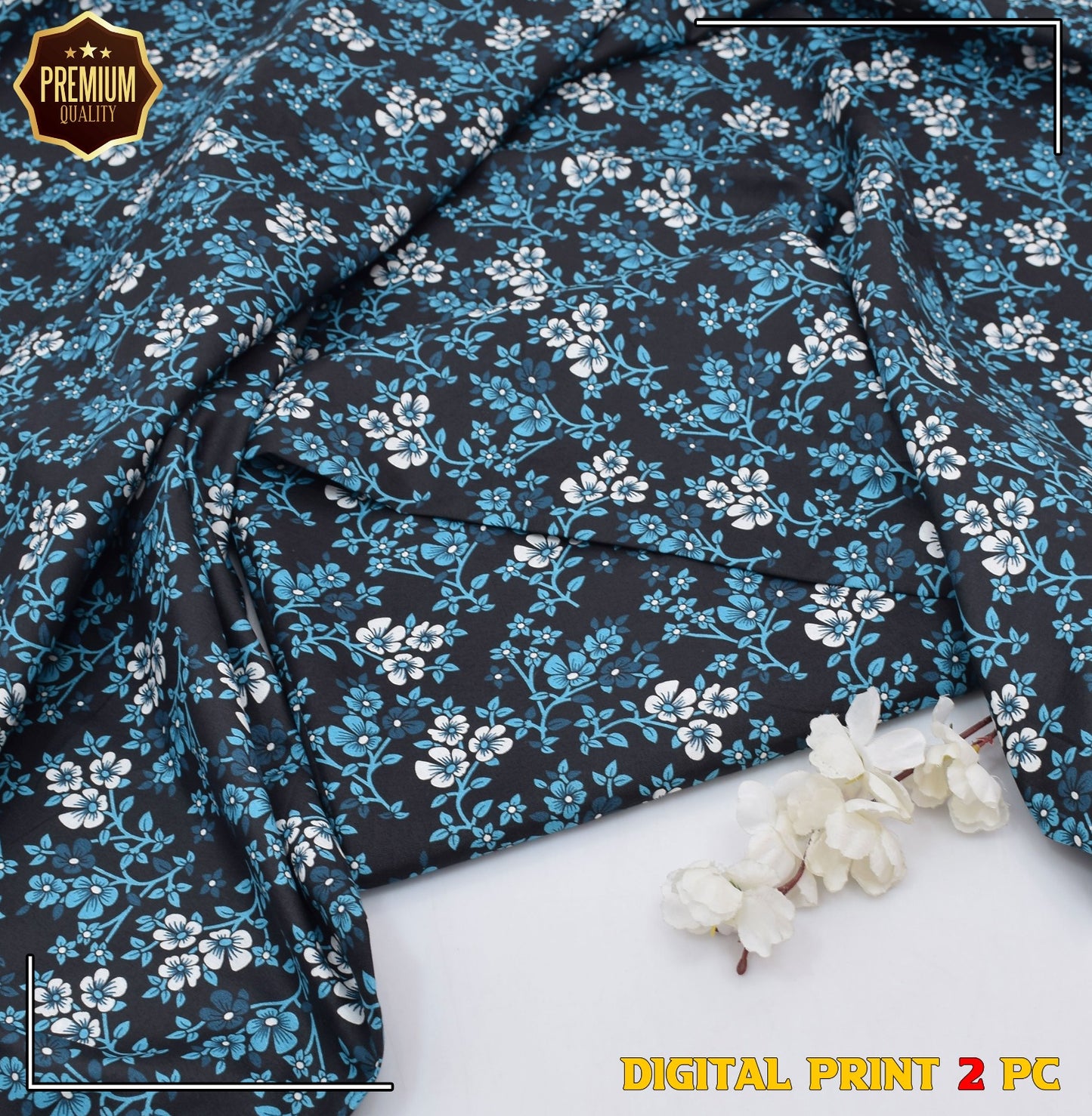 2PC MICRO POLO COTTON UNSTITCHED SUIT