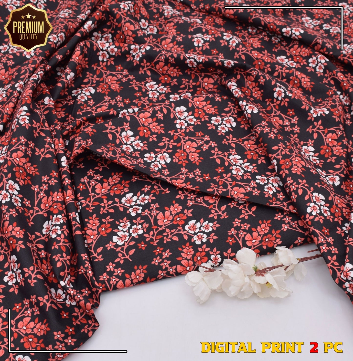 2PC MICRO POLO COTTON UNSTITCHED SUIT