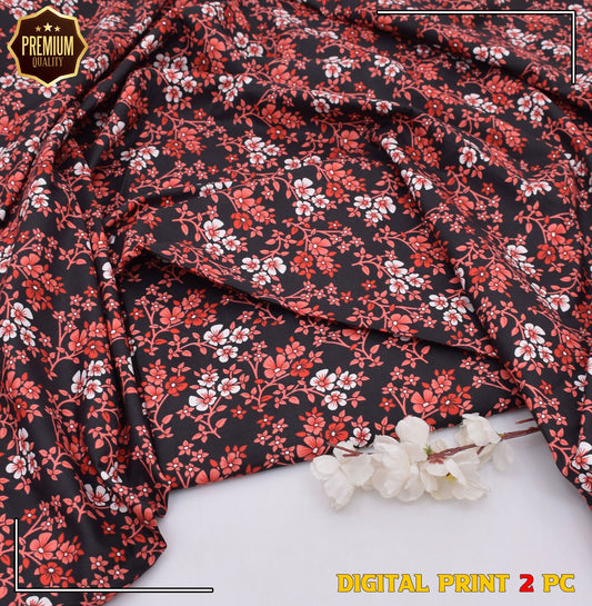 2PC MICRO POLO COTTON UNSTITCHED SUIT