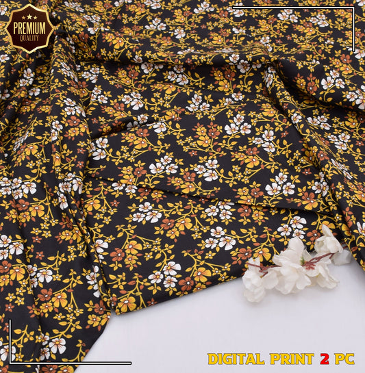 2PC MICRO POLO COTTON UNSTITCHED SUIT