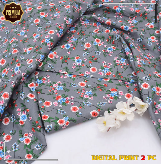 2PC MICRO POLO COTTON UNSTITCHED SUIT