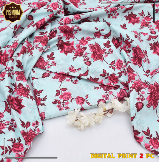 2PC MICRO POLO COTTON UNSTITCHED SUIT