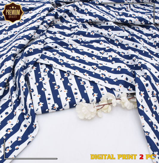 2PC MICRO POLO COTTON UNSTITCHED SUIT