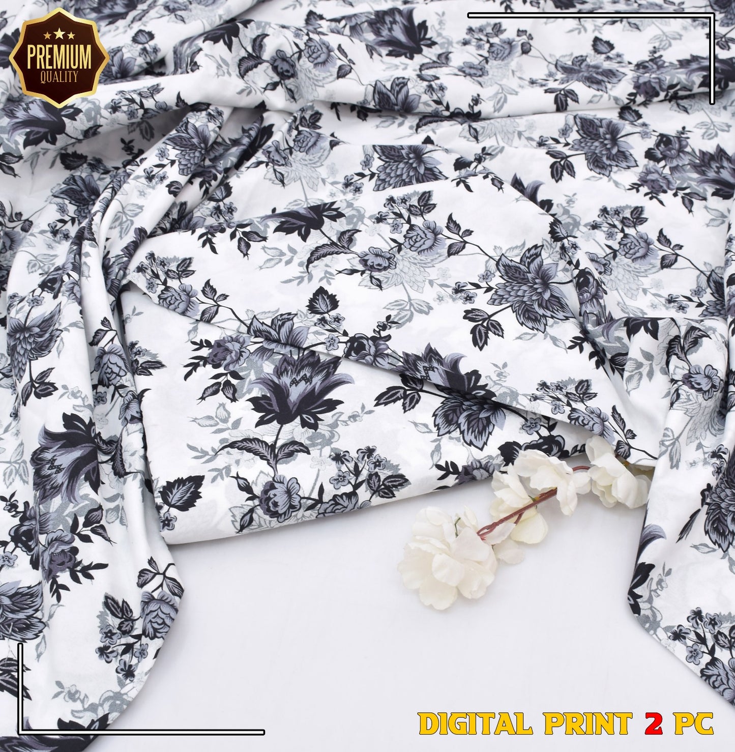 2PC MICRO POLO COTTON UNSTITCHED SUIT