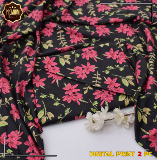 2PC MICRO POLO COTTON UNSTITCHED SUIT