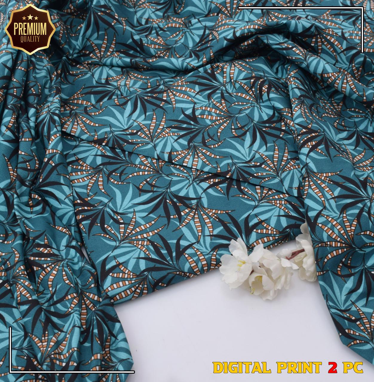 2PC MICRO POLO COTTON UNSTITCHED SUIT