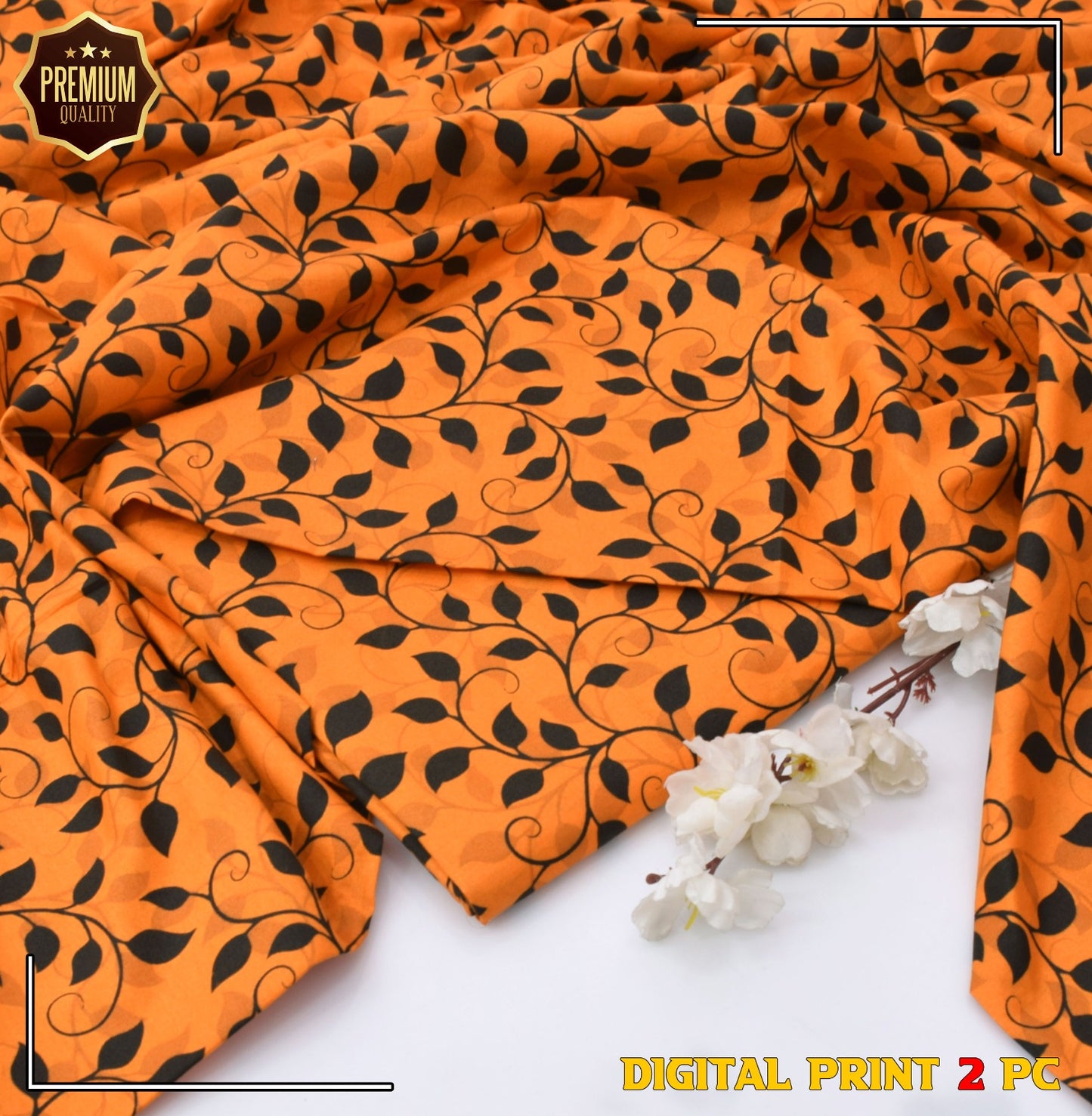 2PC MICRO POLO COTTON UNSTITCHED SUIT