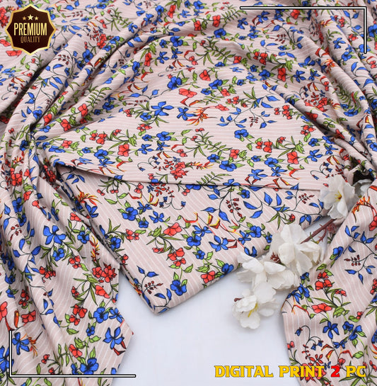 2PC MICRO POLO COTTON UNSTITCHED SUIT