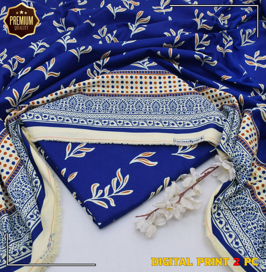 2PC MICRO POLO COTTON UNSTITCHED SUIT