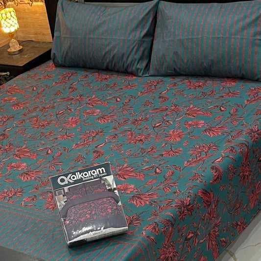 Gift Pack  alkaram bedsheet