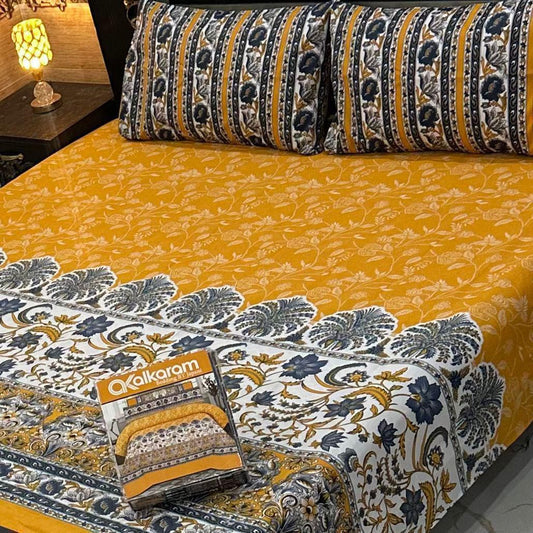 Gift Pack  Alkaram Bedsheet