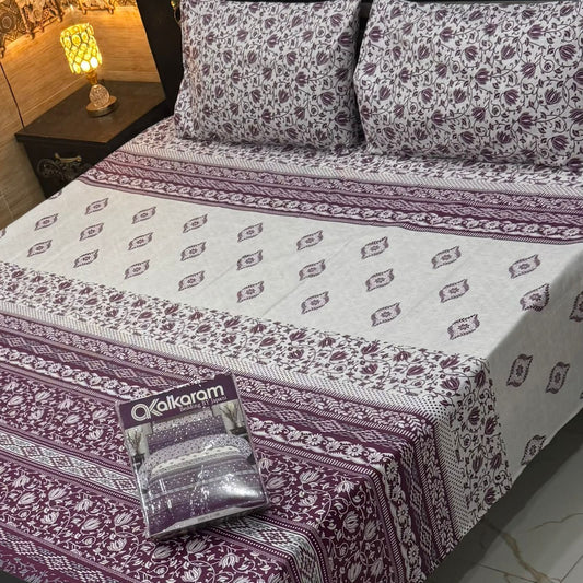Gift Pack  Alkaram Bedsheet