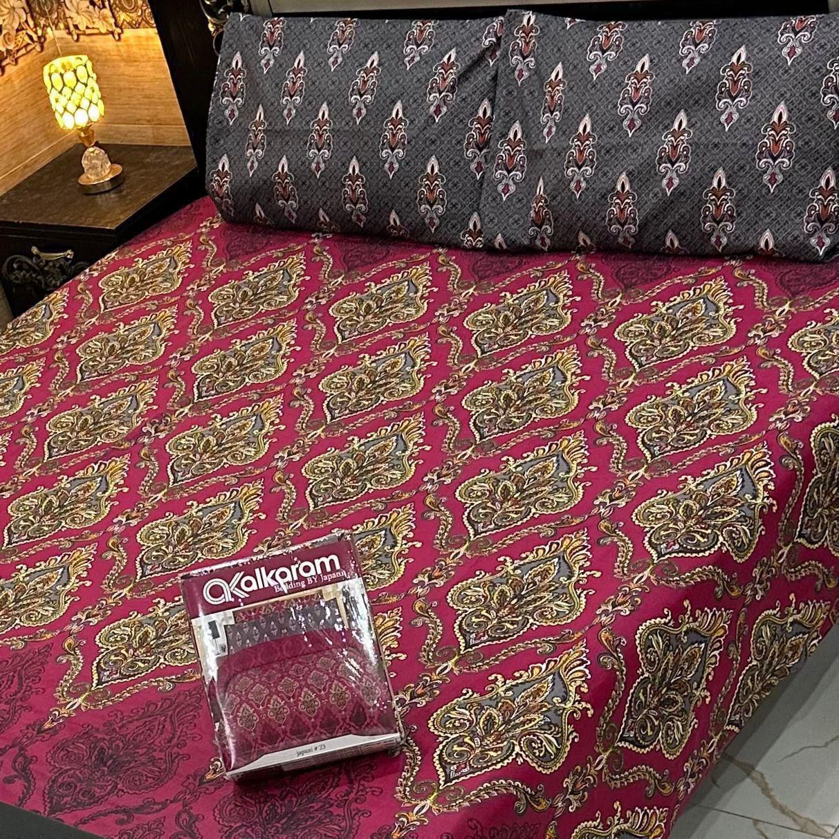 Gift Pack Alkaram Bedsheet